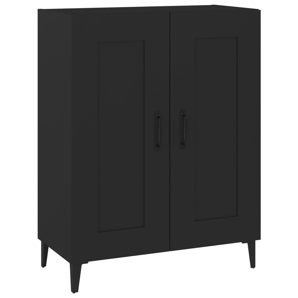 Skjenk Svart 69,5x34x90 cm