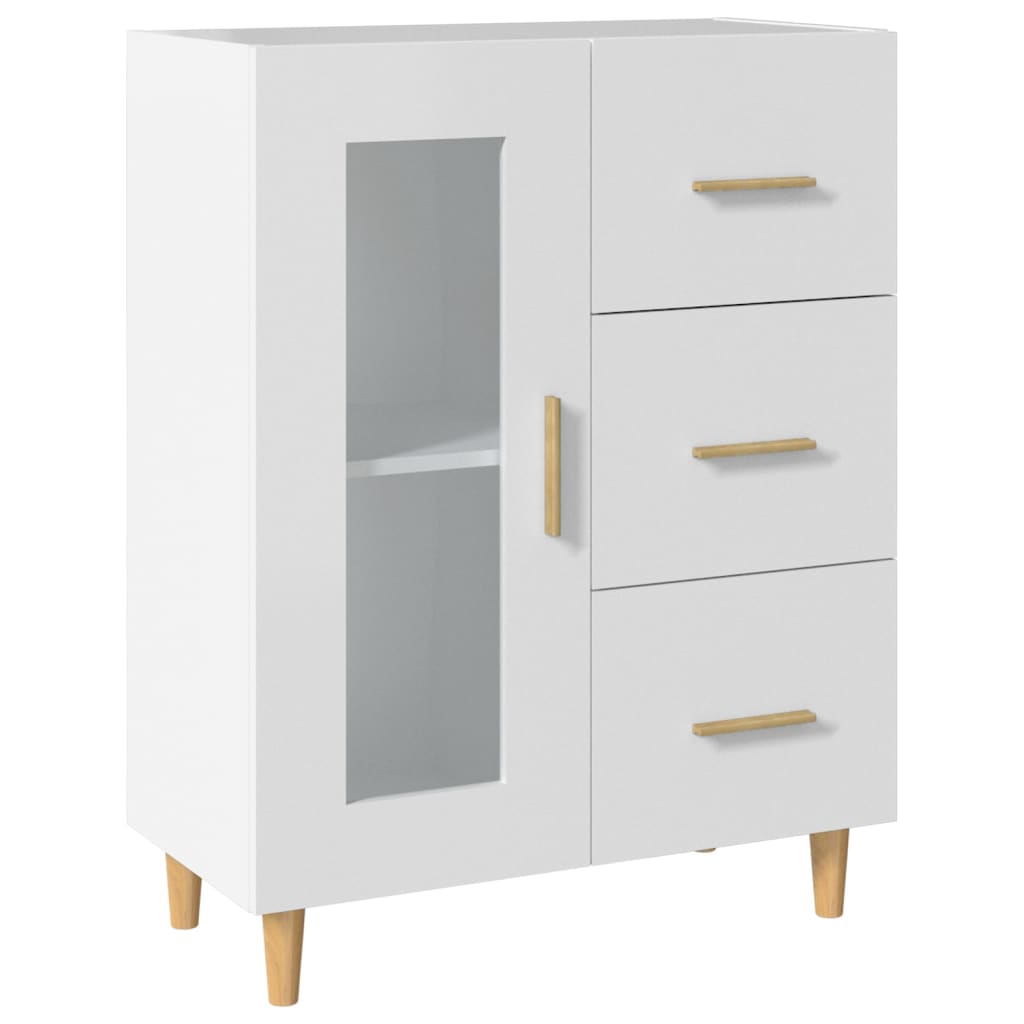 Skap Hvit 69,5x34x90 cm