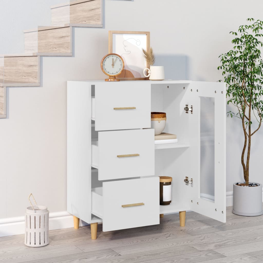 Skap Hvit 69,5x34x90 cm