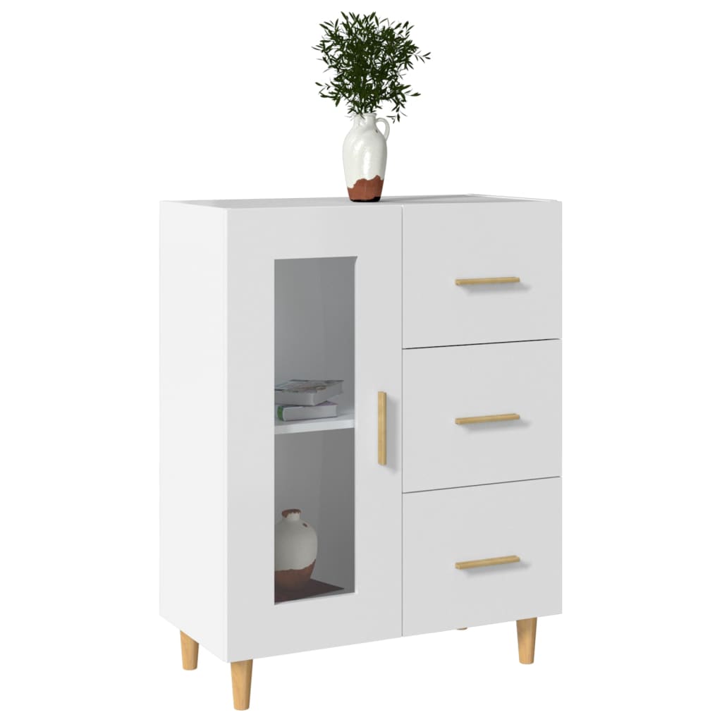 Skap Hvit 69,5x34x90 cm