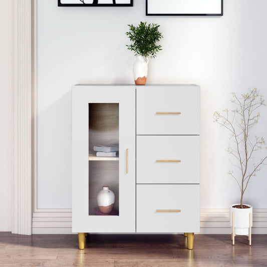 Skap Hvit 69,5x34x90 cm