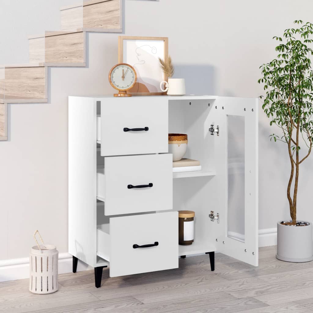 Skap Hvit 69,5x34x90 cm