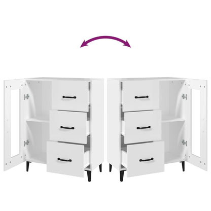 Skap Hvit 69,5x34x90 cm