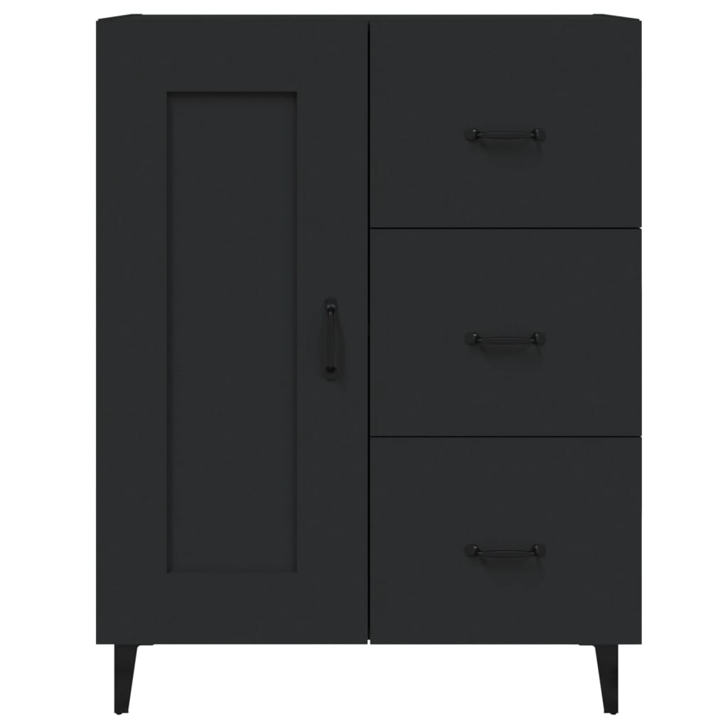 Skjenk Svart 69,5x34x90 cm