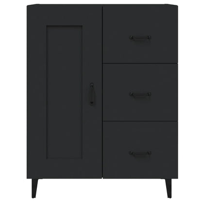 Skjenk Svart 69,5x34x90 cm