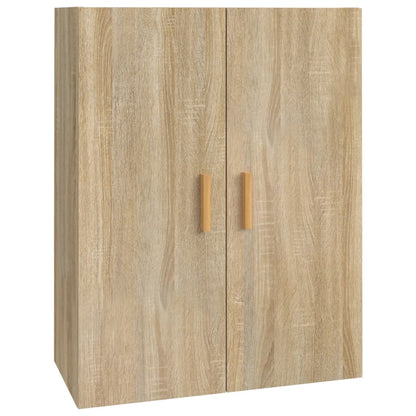 Vegghylle Sonoma Eik 69,5x34x90 cm