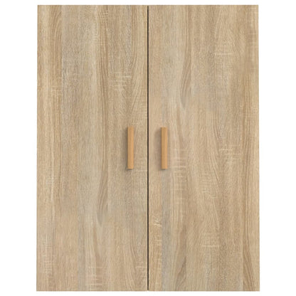Vegghylle Sonoma Eik 69,5x34x90 cm