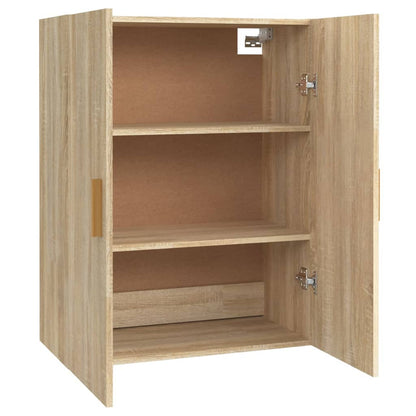 Vegghylle Sonoma Eik 69,5x34x90 cm
