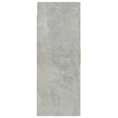 Vegghylle Betonggrå 69,5x34x90 cm