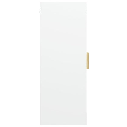 Veggskap Hvit 69,5x34x90 cm