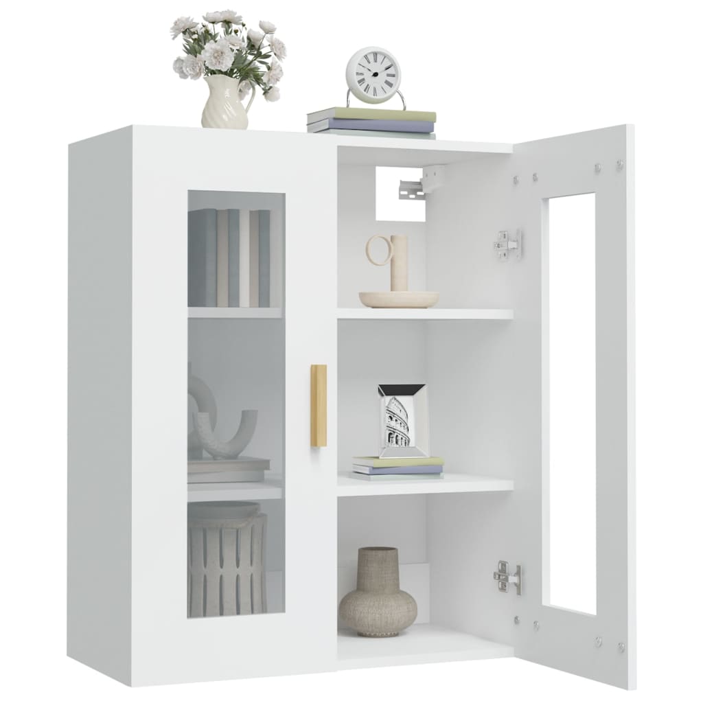 Veggskap Hvit 69,5x34x90 cm