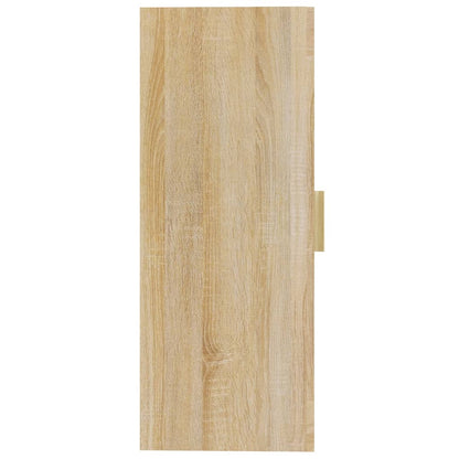 Vegghylle Sonoma Eik 69,5x34x90 cm