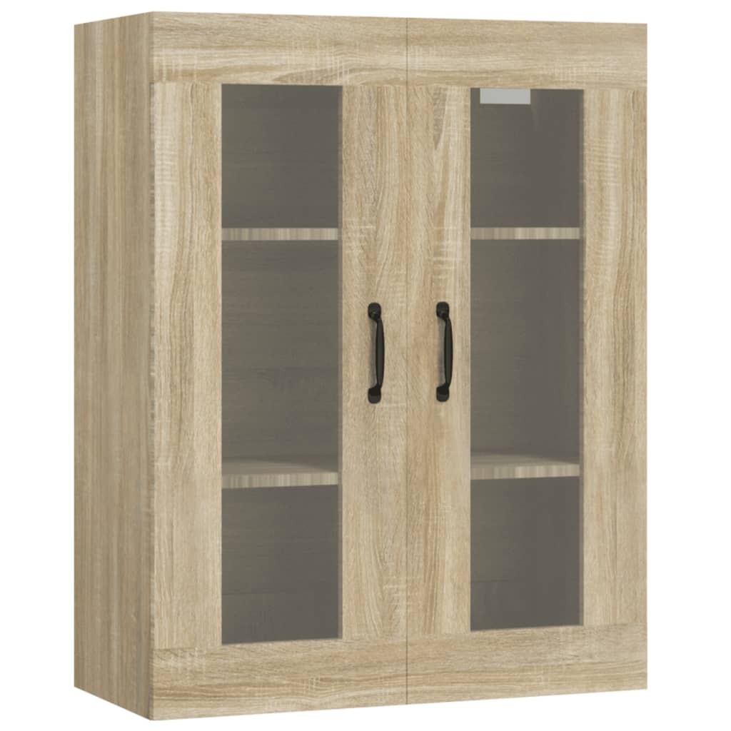Vegghylle Sonoma Eik 69,5x34x90 cm