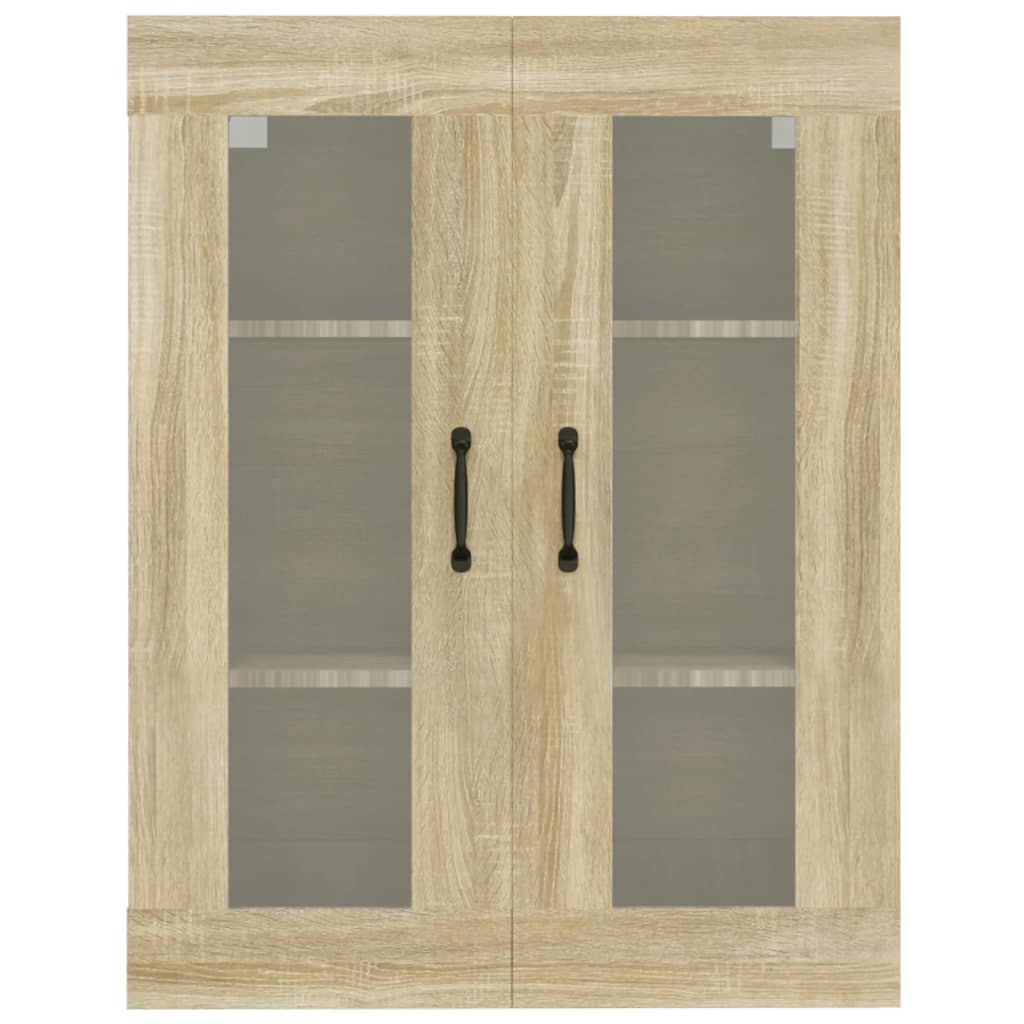 Vegghylle Sonoma Eik 69,5x34x90 cm
