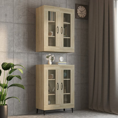 Vegghylle Sonoma Eik 69,5x34x90 cm