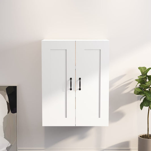 Veggskap Hvit 69,5x32,5x90 cm