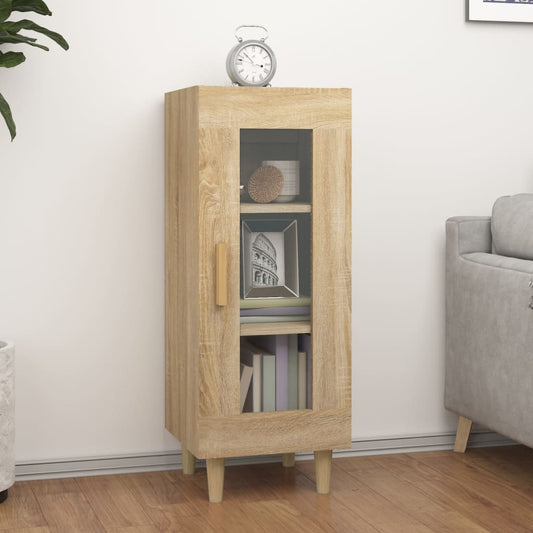 Skjenk sonoma eik 34,5x34x90 cm konstruert tre