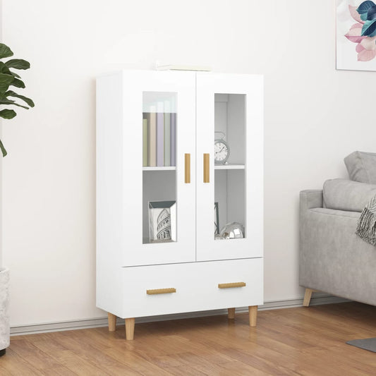 Skjenk Hvit 70x31x115 cm
