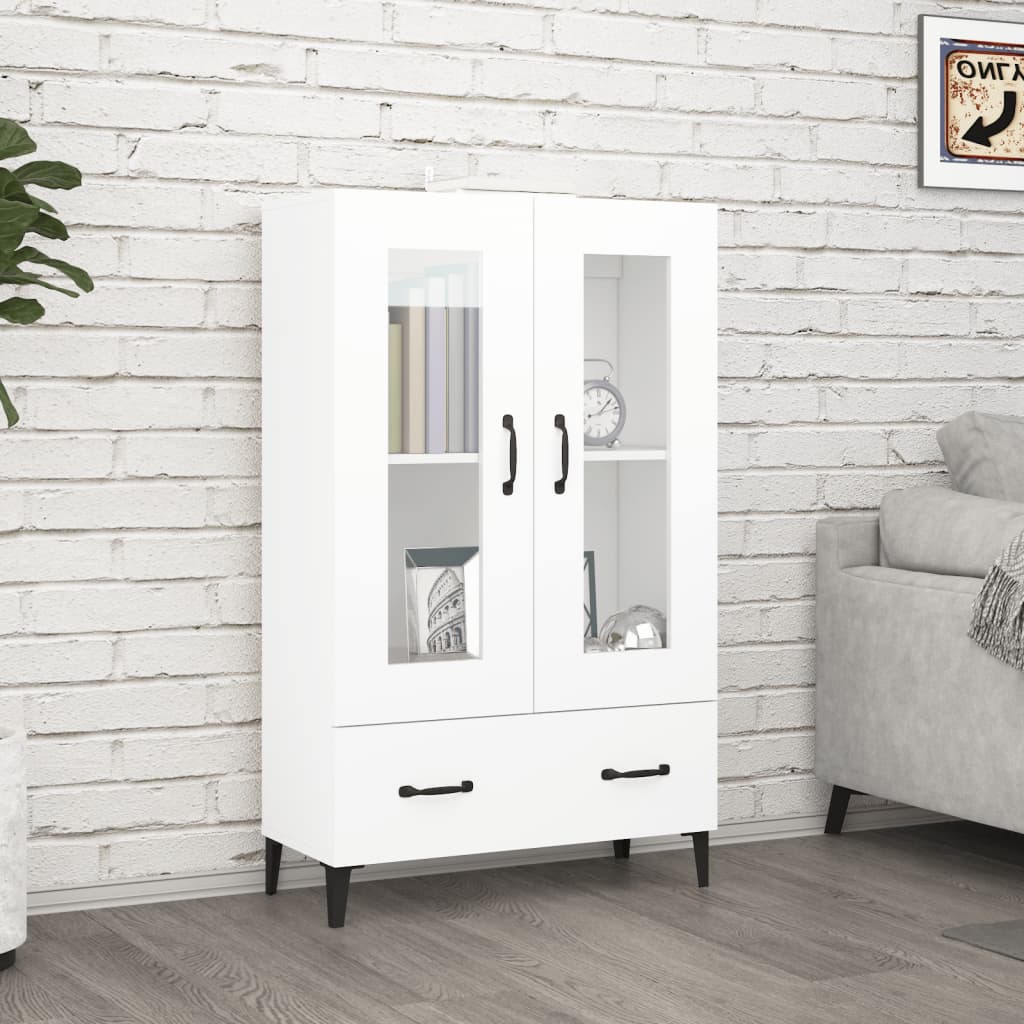 Skjenk Hvit70x31x115 cm