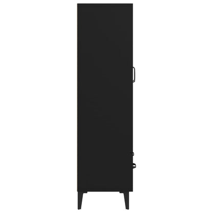 Skap Svart 70x31x115 cm