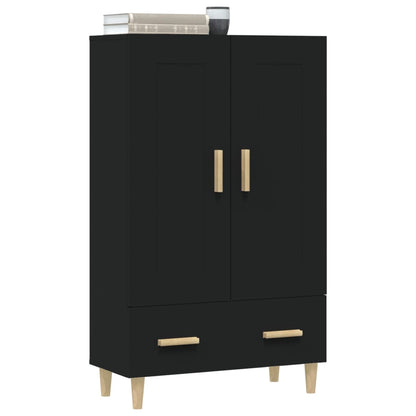 Skap Svart 70x31x115 cm