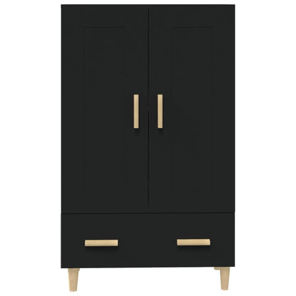 Skap Svart 70x31x115 cm