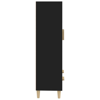Skap Svart 70x31x115 cm