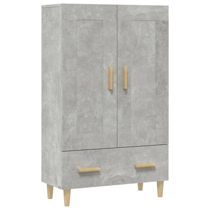 Skap Betonggrå 70x31x115 cm