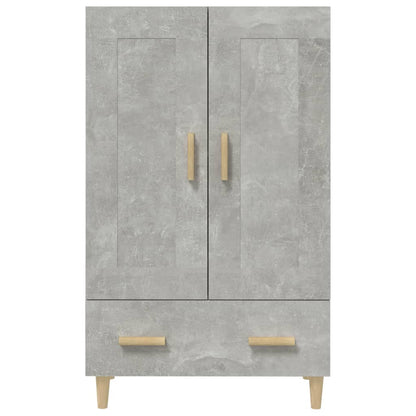 Skap Betonggrå 70x31x115 cm
