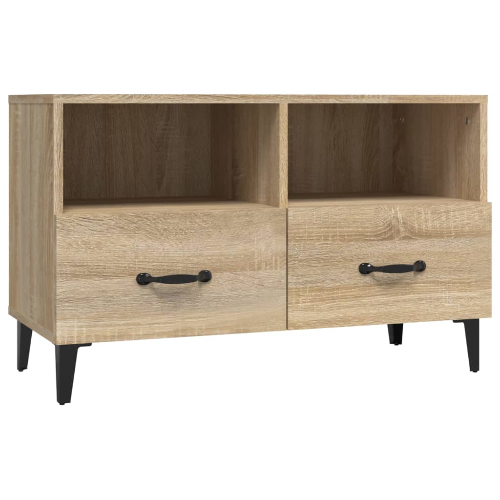TV-Møbel Sonoma Eik TV-benk 80x36x50 cm