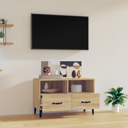 TV-Møbel Sonoma Eik TV-benk 80x36x50 cm