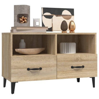 TV-Møbel Sonoma Eik TV-benk 80x36x50 cm