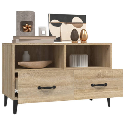 TV-Møbel Sonoma Eik TV-benk 80x36x50 cm