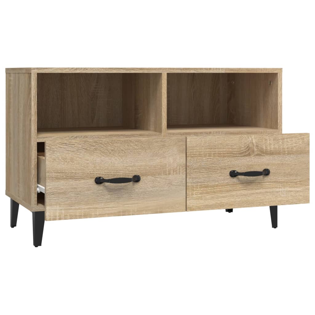TV-Møbel Sonoma Eik TV-benk 80x36x50 cm
