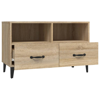 TV-Møbel Sonoma Eik TV-benk 80x36x50 cm