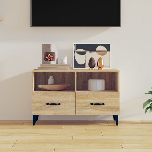 TV-Møbel Sonoma Eik TV-benk 80x36x50 cm