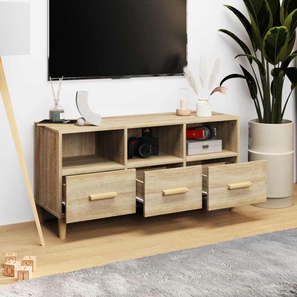 TV-Møbel Sonoma Eik TV-benk 102x36x50 cm
