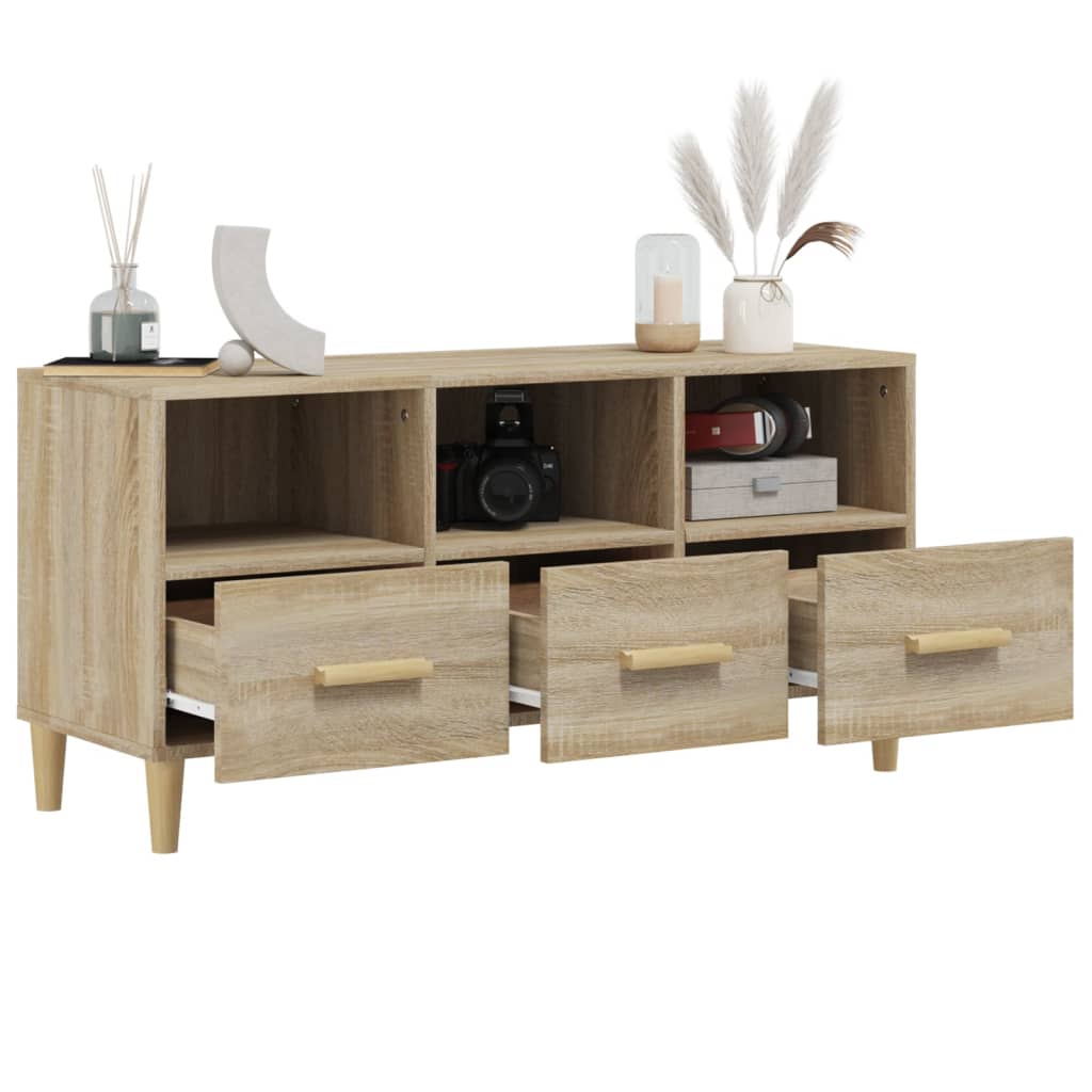 TV-Møbel Sonoma Eik TV-benk 102x36x50 cm