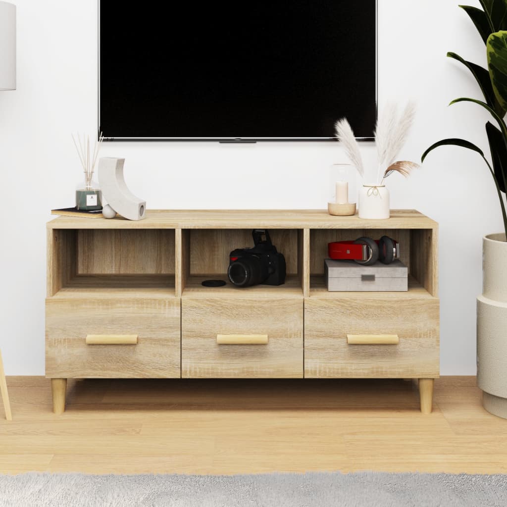 TV-Møbel Sonoma Eik TV-benk 102x36x50 cm