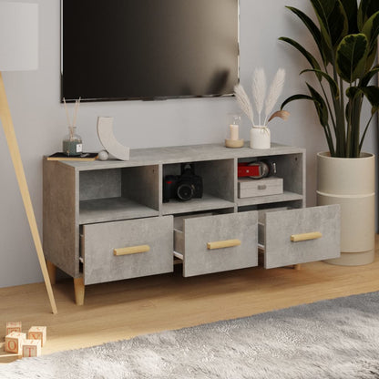 TV-Møbel Betonggrå TV-benk 120x35x48 cm