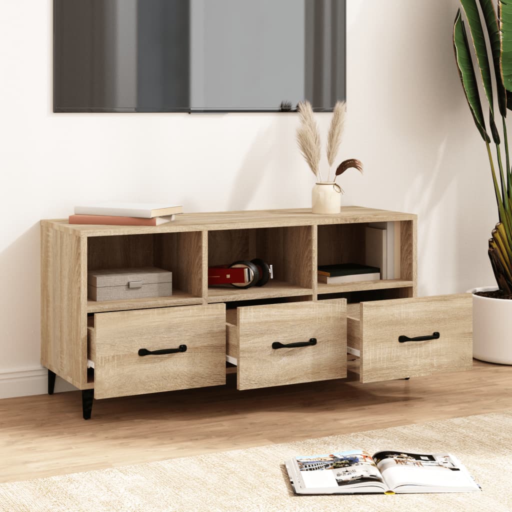 TV-Møbel Sonoma Eik TV-benk 102x35x50 cm