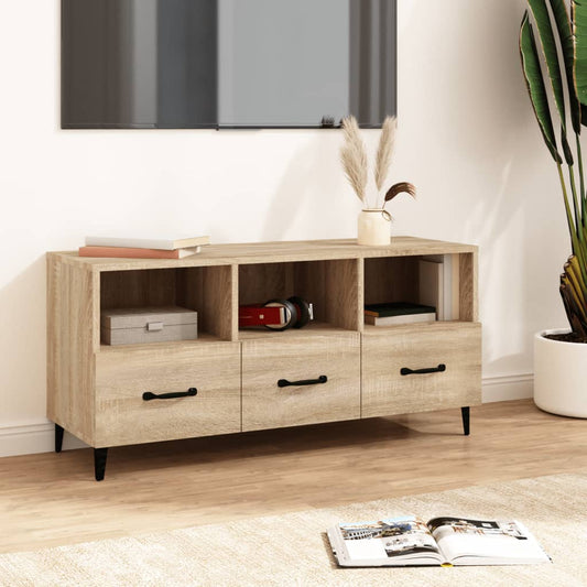 TV-Møbel Sonoma Eik TV-benk 102x35x50 cm