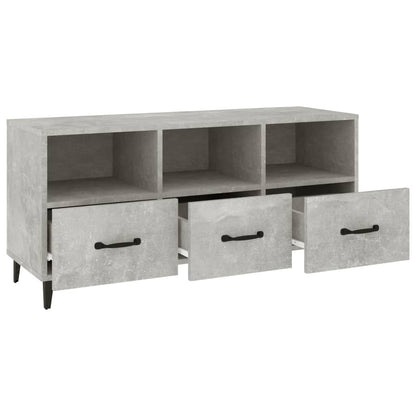 TV-Møbel Betonggrå TV-benk 102x35x50 cm