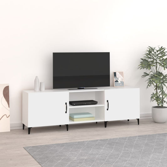 TV-Møbel Hvit TV-benk 150x30x50 cm