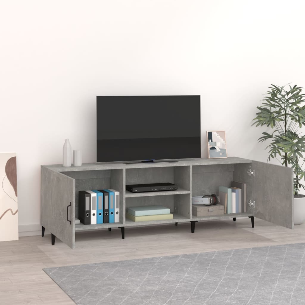 TV-Møbel Betonggrå TV-benk 150x30x50 cm