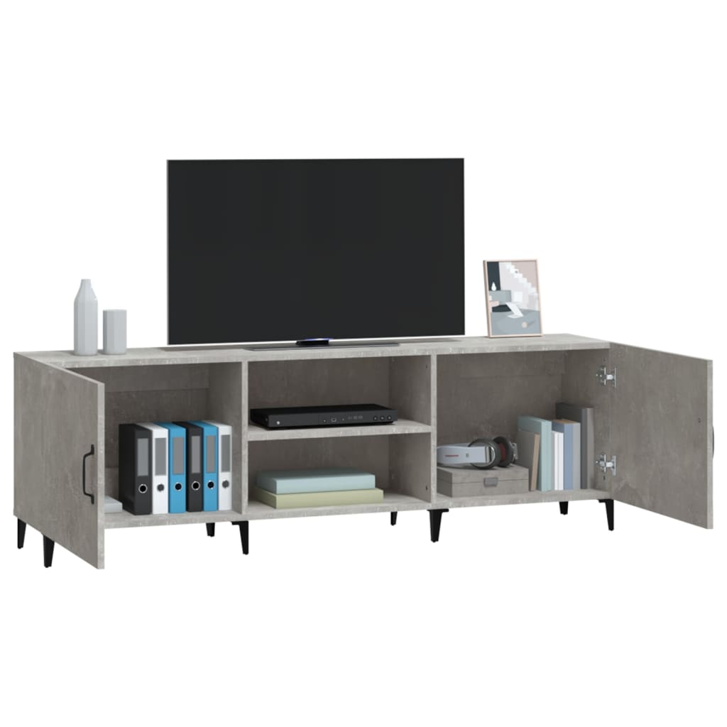 TV-Møbel Betonggrå TV-benk 150x30x50 cm