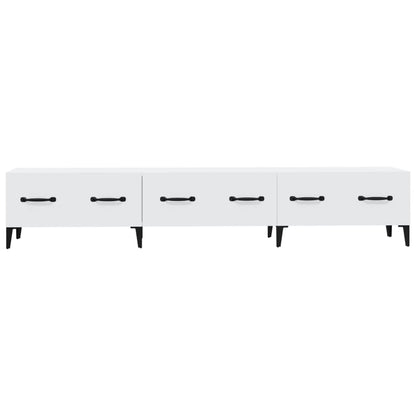 TV-Møbel Hvit TV-benk 150x34,5x30 cm