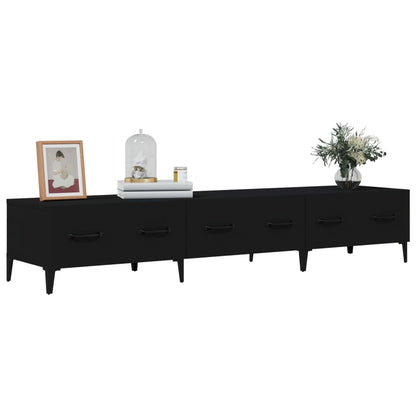 TV-Møbel Svart TV-benk 150x34,5x30 cm