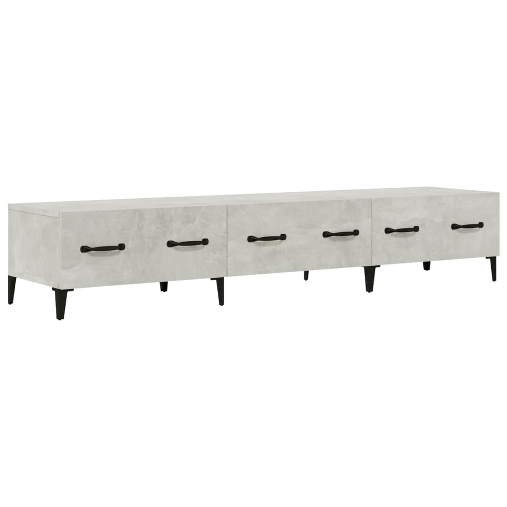 TV-Møbel Betonggrå TV-benk 150x34,5x30 cm