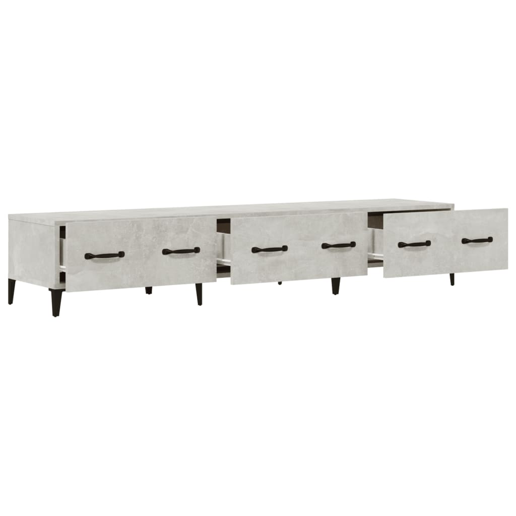 TV-Møbel Betonggrå TV-benk 150x34,5x30 cm
